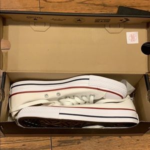 Brand New Never Worn White Converse